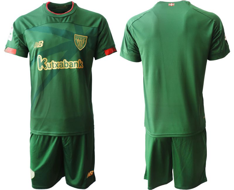 Men 2019-2020 club Athletic Bilbao away blank green Soccer Jerseys->athletic club de bilbao jersey->Soccer Club Jersey